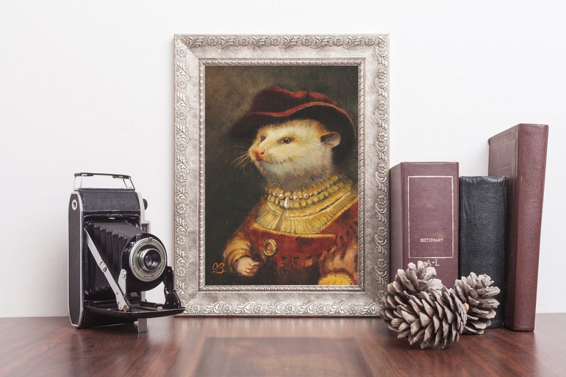 Opossum Art Print Pleasant Young Gallant image 2