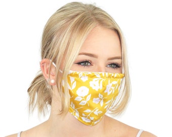 Cloth Face Mask / Filter PM2.5 Face Mask / Wired Face Mask with Nose Bridge / Designer Dust Mask