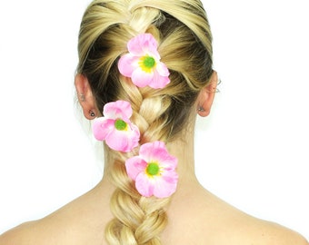 Poppy Flower Hair Pins / Floral Bobby Pins / Flower Hair Accessories / Kristin Perry