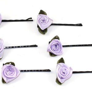 Flower Hair Pins / Flower Bobby Pins / Floral Hair Pins / Kristin Perry image 4