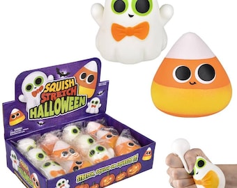 The 3.5" Halloween Squish Stretch 12Ct Llb Squishy Toys