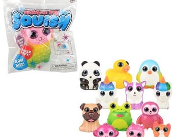Mini Sparkle Eye Squish 3.5" Llb Squishy Toys