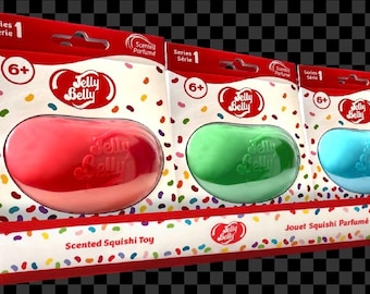 Jelly Belly Hero Bean Squishi Toy Scented