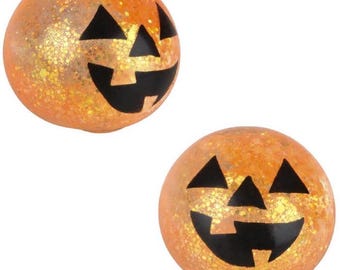 Holiday pumpkin squish stress ball