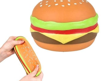The 3.25" Squish And Stretch Hamburger Llb Squishy Toys