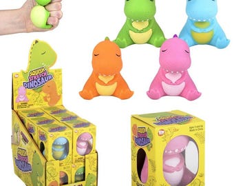 The 3" Squish And Stretch Dinosaur Llb Squishy Toys