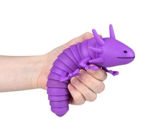 The 7.5" Wiggle Sensory Axolotl Llb Kids Toys