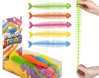 The 9.25" Fishbone Stretchy String Llb Squishy Toys
