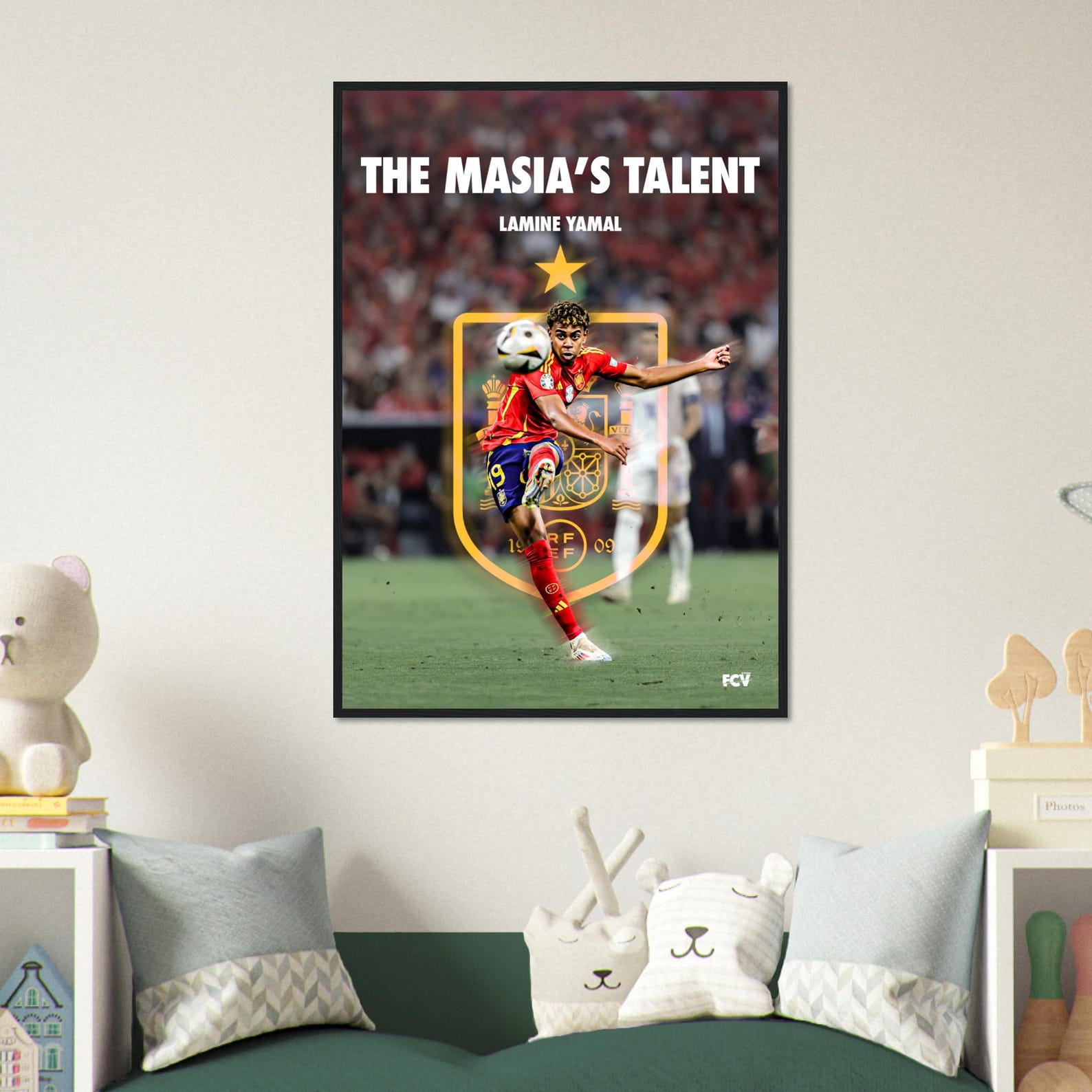 Lamine Yamal Poster Football Star Wall Art Football Wall Art lamine-yamal-poster-football-star-wall-art-football-wall-art
