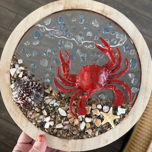 red crab wall art