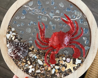 red crab wall art