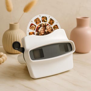 Mirino 3D personalizzato e rullino Regali personalizzati Visualizzatore di testo e foto con le tue foto