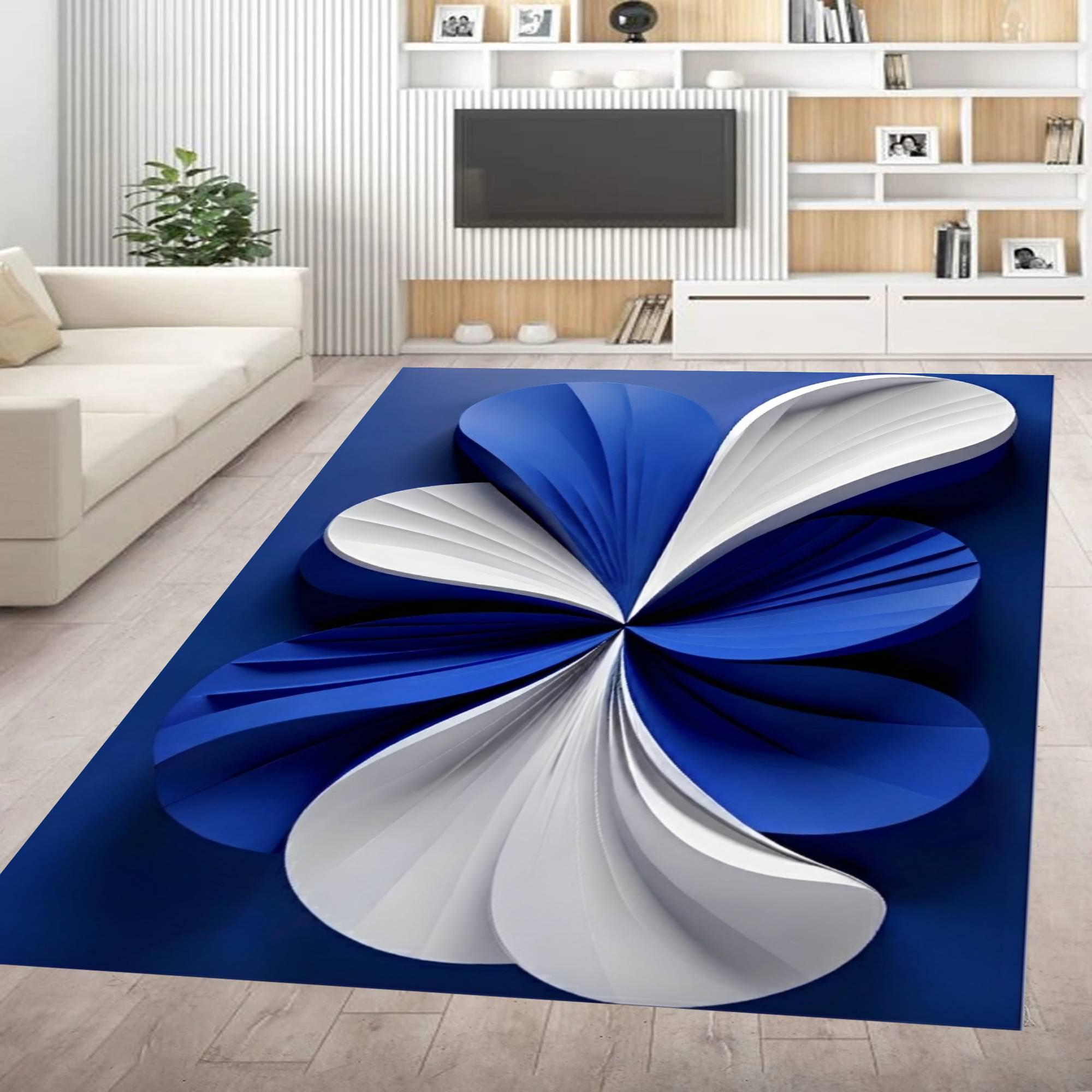 トルコのカーペット 120x180cm blue トルコのカーペット 120x180cm