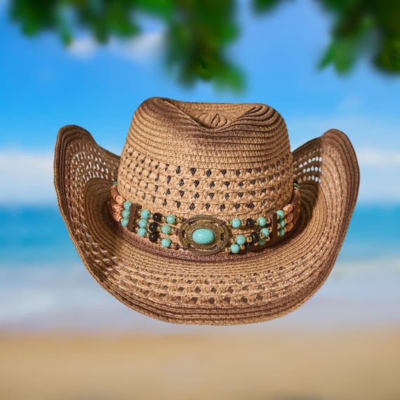 Rustic Summer Style Hat Palm Leaf Hat | Wicker Hat | Women main image 2