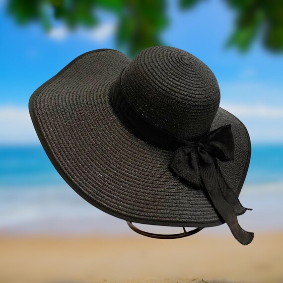 Chic Black Women\'s Hat with Bow Detail CAMERON WOMENS HAT - Black - Gold Coast Couture main image 4