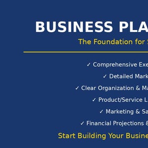 Business Plan Template
