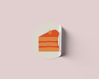 Handmade Pastry Stickers, Cakes & Bakery Set (Digital Download)