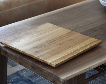High-quality, large oak cutting board, old oak chopping board