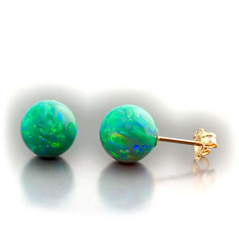 Amazoncom Green Opal Stone 4mm with 14K Gold Filled Stud Earrings for Women Green Opal 4mm 14K Gold Filled Handmade Products #72 Amazoncom Green Opal Stone 4mm with 14K Gold Filled Stud Earrings for Women Green Opal 4mm 14K Gold Filled Handmade Products