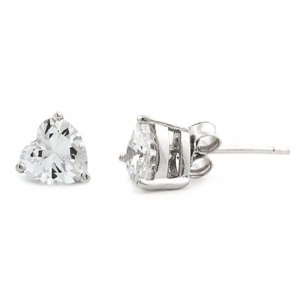 6mm 1.50 carat Russian Ice on Fire Diamond CZ Cast Basket Set Stud Earrings 925 Sterling Silver, Patsy, JLL30002-0792