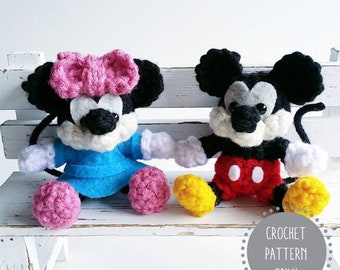 PDF / Crochet Amigurumi Pattern Set