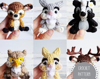 PDF / Crochet Amigurumi Pattern Set