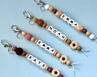 Personalized Keychain, Custom Name Keychains, Back to School Gifts, Hand Bag Keychains, Gift For Kids, Custom Kids Gifts, Birthday Gifts