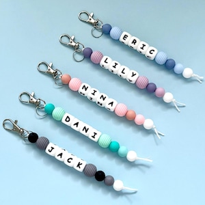 Personalized Keychain, Hand Bag Keychains, Custom Name Keychains, Back to School Gifts, Custom Kids Gifts, Birthday Gift, Gift For Kids