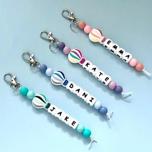 Personalized Keychain, Custom Name Keychains, Hand Bag Keychains, Back to School Gifts, Custom Kids Gifts, Gift For Kids, Birthday Gift