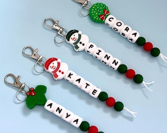 Personalized Keychain, Custom Name Keychains, Hand Bag Keychains, Christmas Gift, Back to School Gifts, Gift For Kids, Custom Kids Gifts