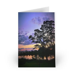 Cartes de voeux représentant une scène de la nature : parfaites pour toutes les occasions, notes personnalisées, cartes de remerciement, souhaits d'anniversaire, lot de 10