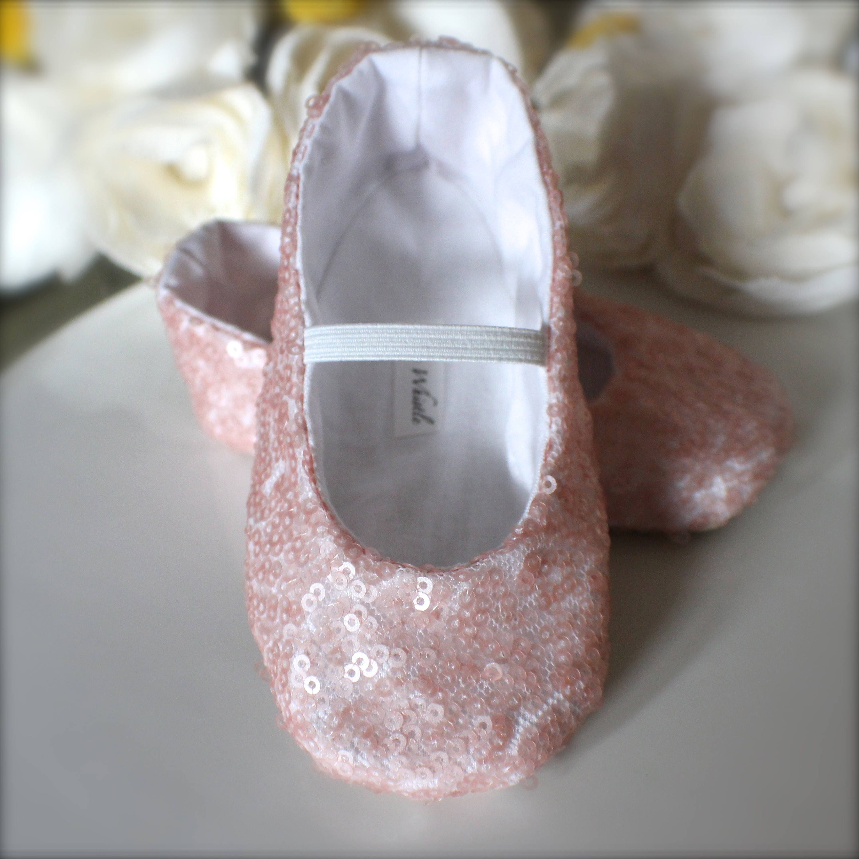 sparkly ballet slippers