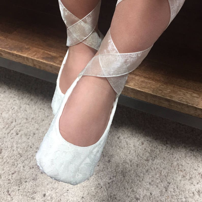 lace ballet slippers