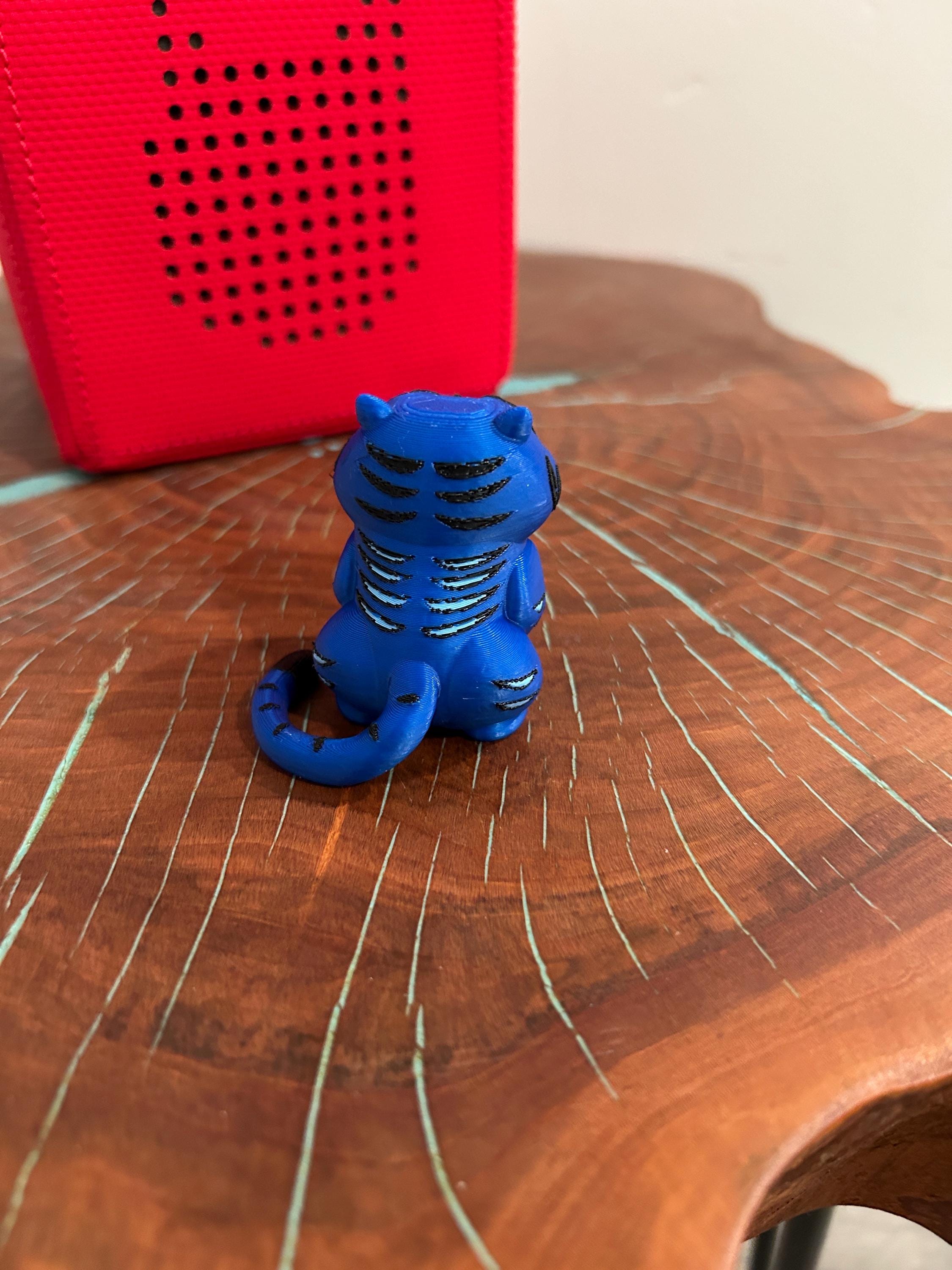 Kpop Creative Tonie | Silly Blue Tiger - Etsy