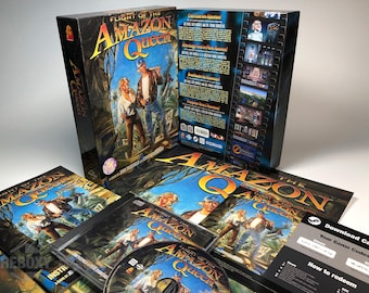 Flight of the Amazon Queen [2025] PC Big Box - Reboxy Classic Edition [CD-ROM]