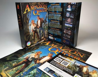 Flight of the Amazon Queen [2025] PC Big Box - Reboxy Display Edition [Poster]