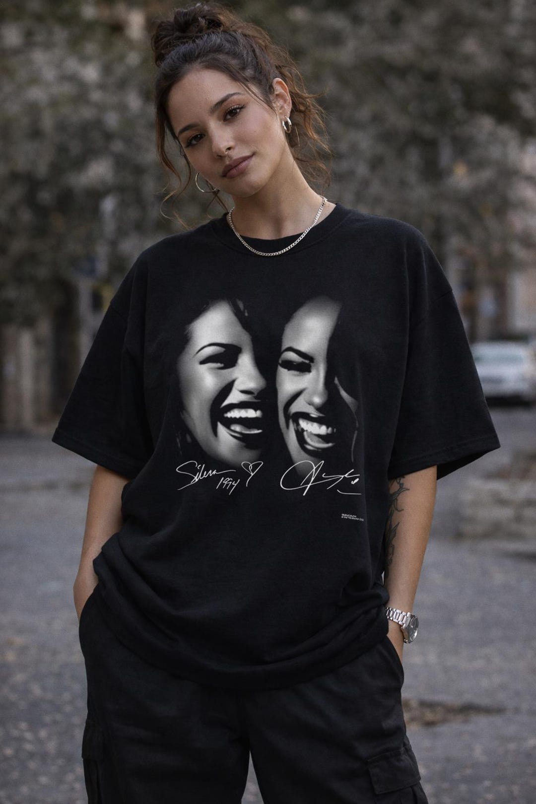 Selena X Aaliyah Forever Tshirt, Music Lovers Unisex Tee, Shirt