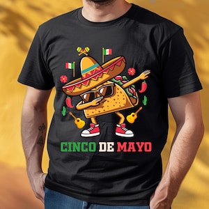 Grappige Cinco De Mayo taco png en svg, Mexicaanse png, sublimatieontwerp, Cinco De Mayo-shirtontwerp, digitale download png en svg