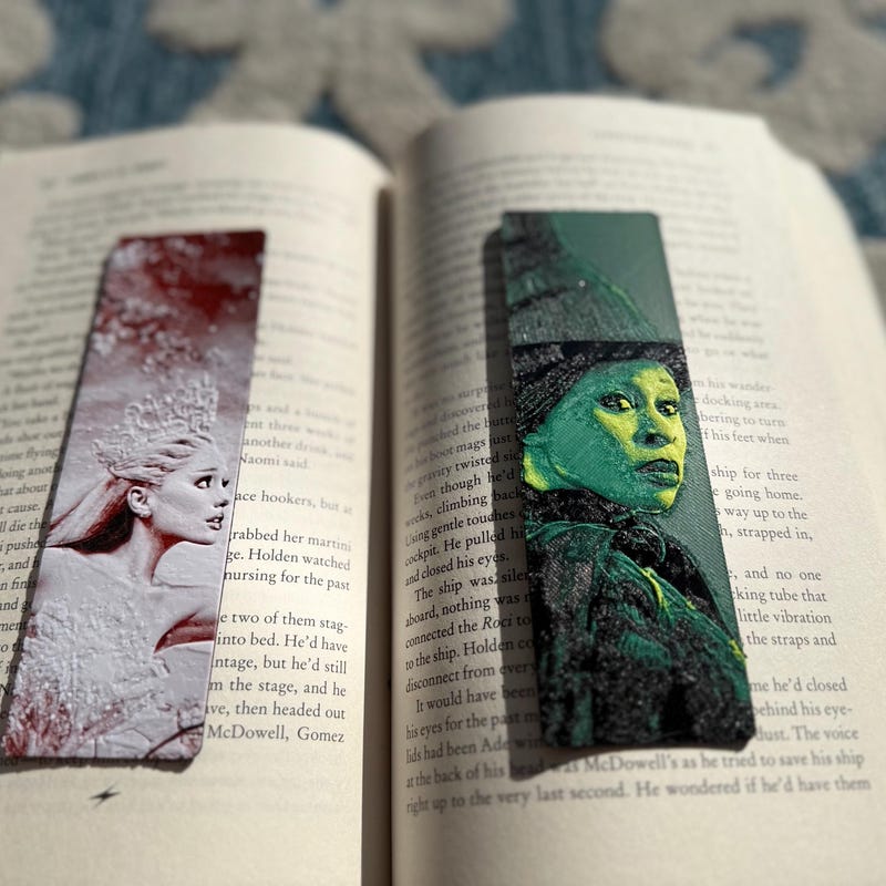 Wicked Inspired Bookmarks - Etsy