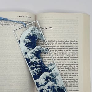 The Great Wave Bookmark – 3D Printed – Hokusai Inspired – Japanese Art Bookmark - Free Domestic Shipping