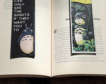 Marcapáginas de Totoro impresos en 3D: Regalo inspirado en el anime cottagecore