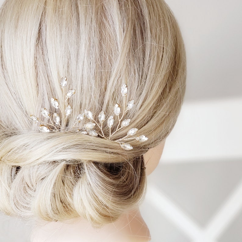 Wedding Hair Pins Bridal Hair Comb Hair Vine Bridal Hair Etsy