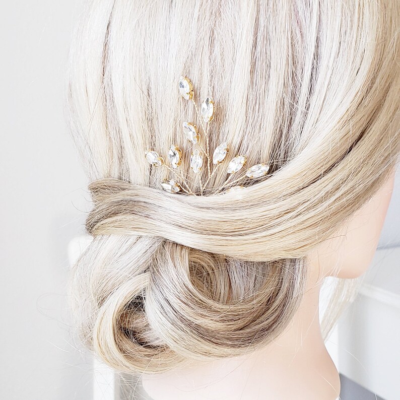 Wedding Hair Pins Bridal Hair Comb Hair Vine Bridal Hair Etsy