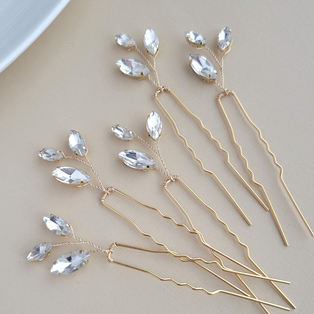 Bride Comb Pin Bridal Hair Comb, Crystal Hair Pins, Rhinestone Bridal Hair Pieces ...