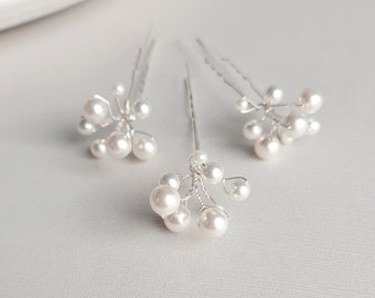 VALICLUD Vintage Haarnadeln - Perlen & Strass Für Hochzeit & Festlichkeiten