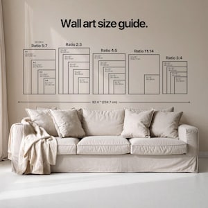Pôster para quarto de estudante, arte de parede personalizada com iniciais, decoração universitária estilo preppy, impressão com monograma personalizado, presente para universitária imagem 6