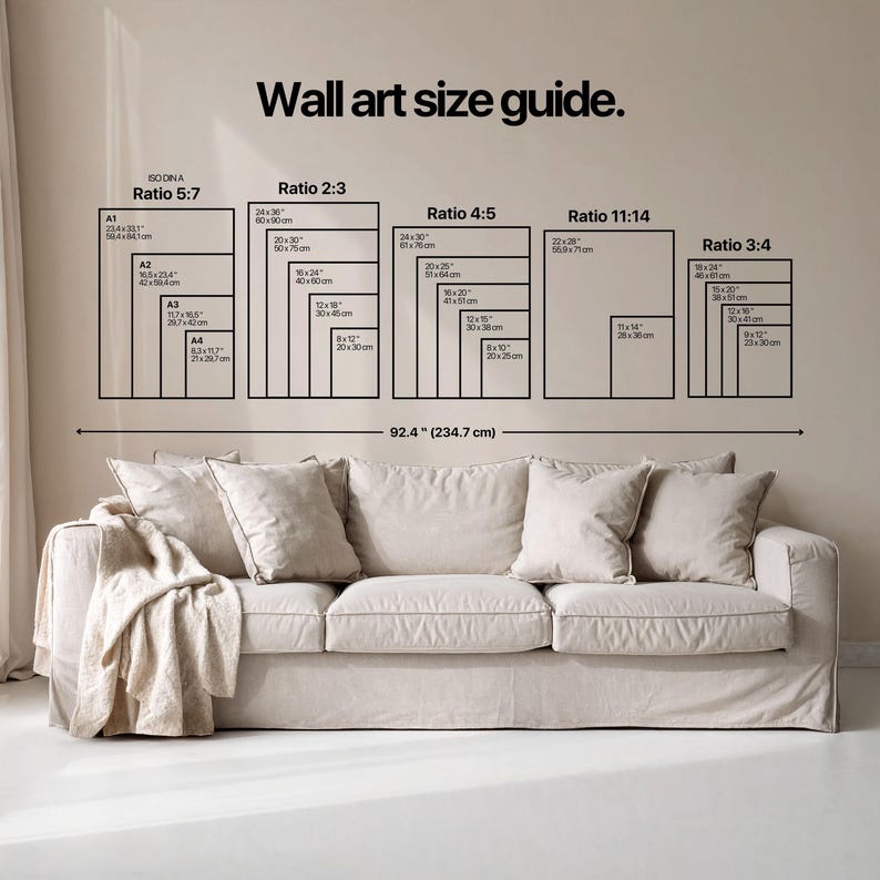 Pôster para quarto de estudante, arte de parede personalizada com iniciais, decoração universitária estilo preppy, impressão com monograma personalizado, presente para universitária imagem 6