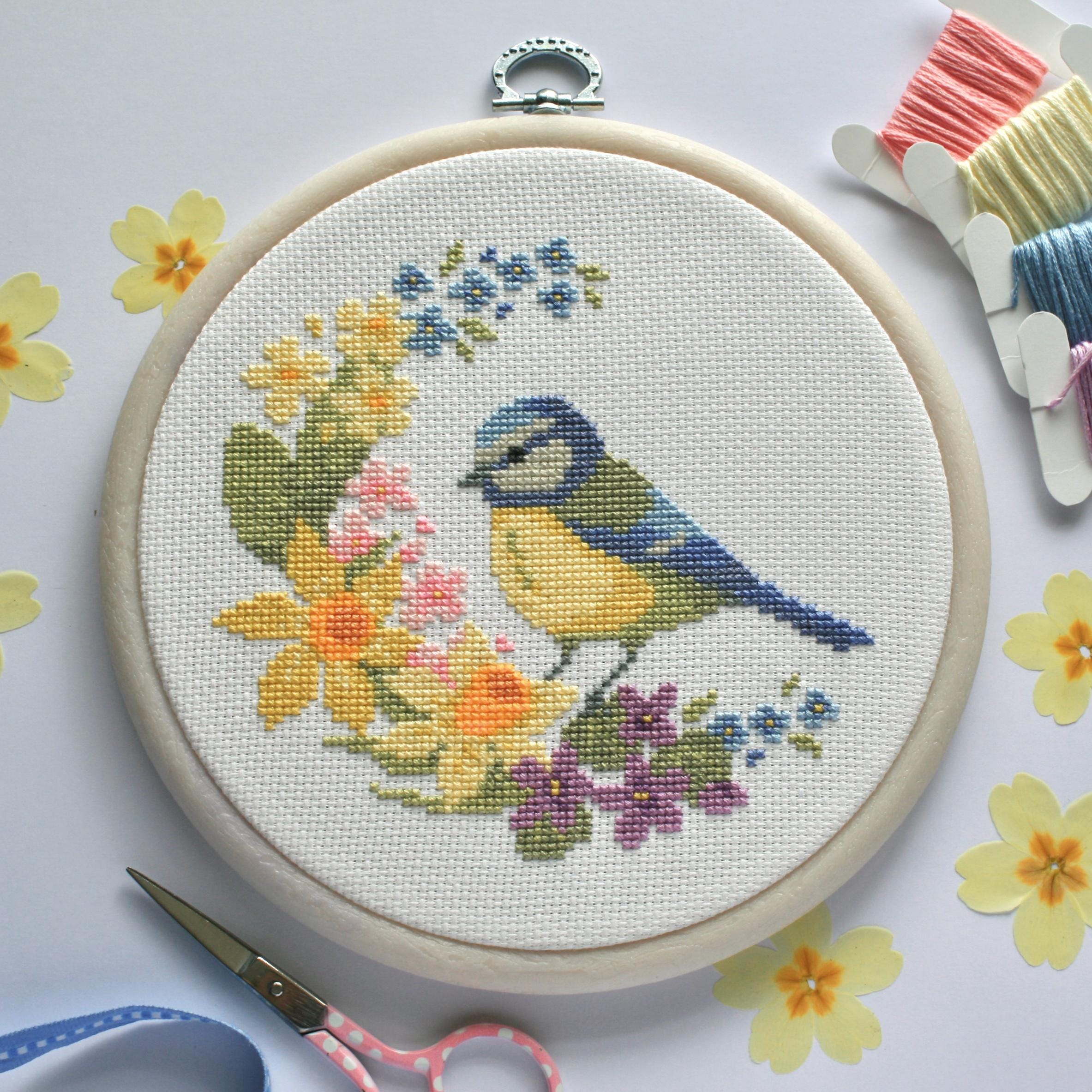 Bluebird Embroidery - Etsy