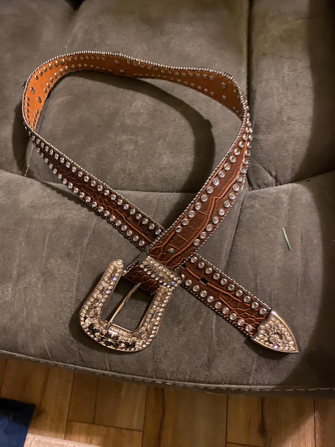 Blazin Roxx Western Belt - Etsy display picture 2