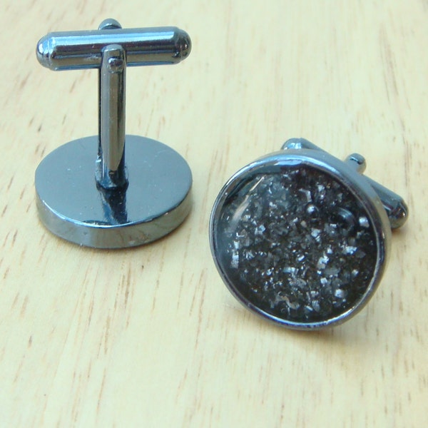 Meteorite cufflinks - bring a little bit of outer space into the office!
